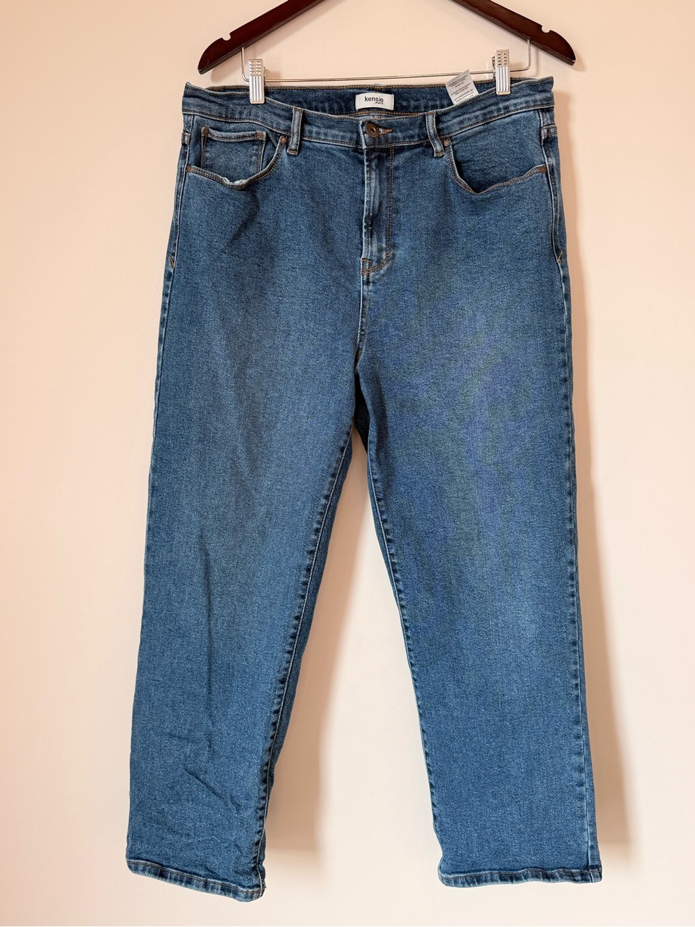 Kensie womens Classic Blue Denim Jeans